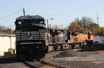 NS 8379 sits with other units at the office